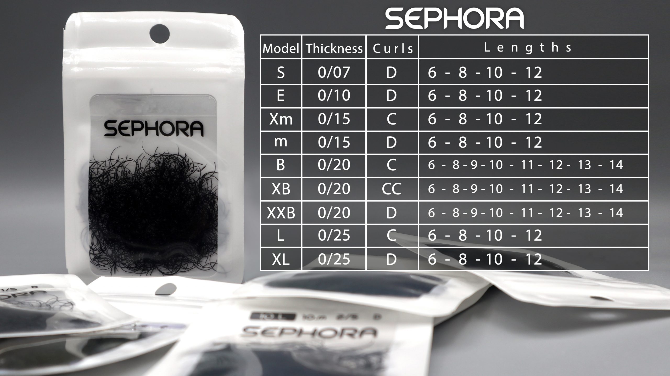 مژه کلاسیک کیسه ای سفورا