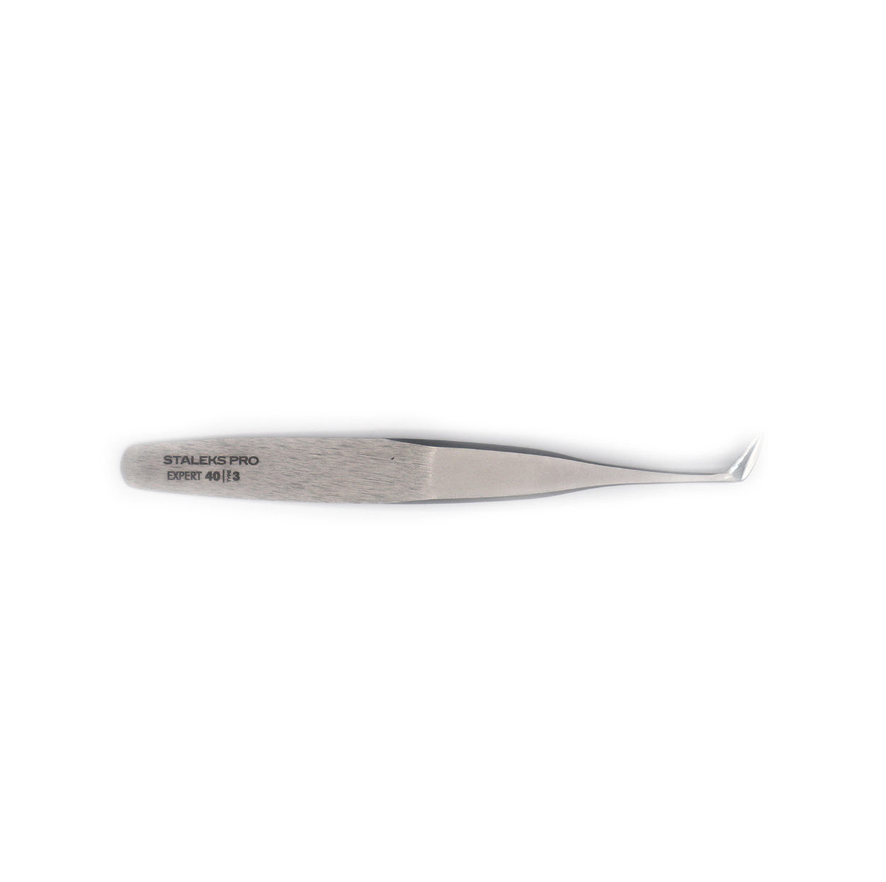 پنس حرفه ای مژه برند STALEKS PRO مدل 40/3 | منوچهری شاپ